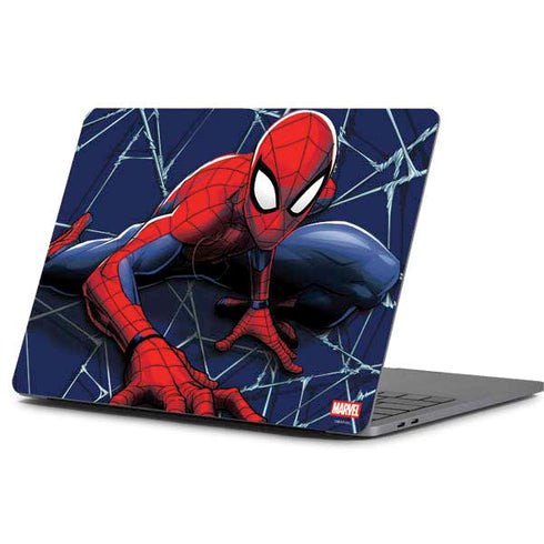 Marvel Spiderman Crawling Spiderman Apple MacBook Pro 13-inch Skin